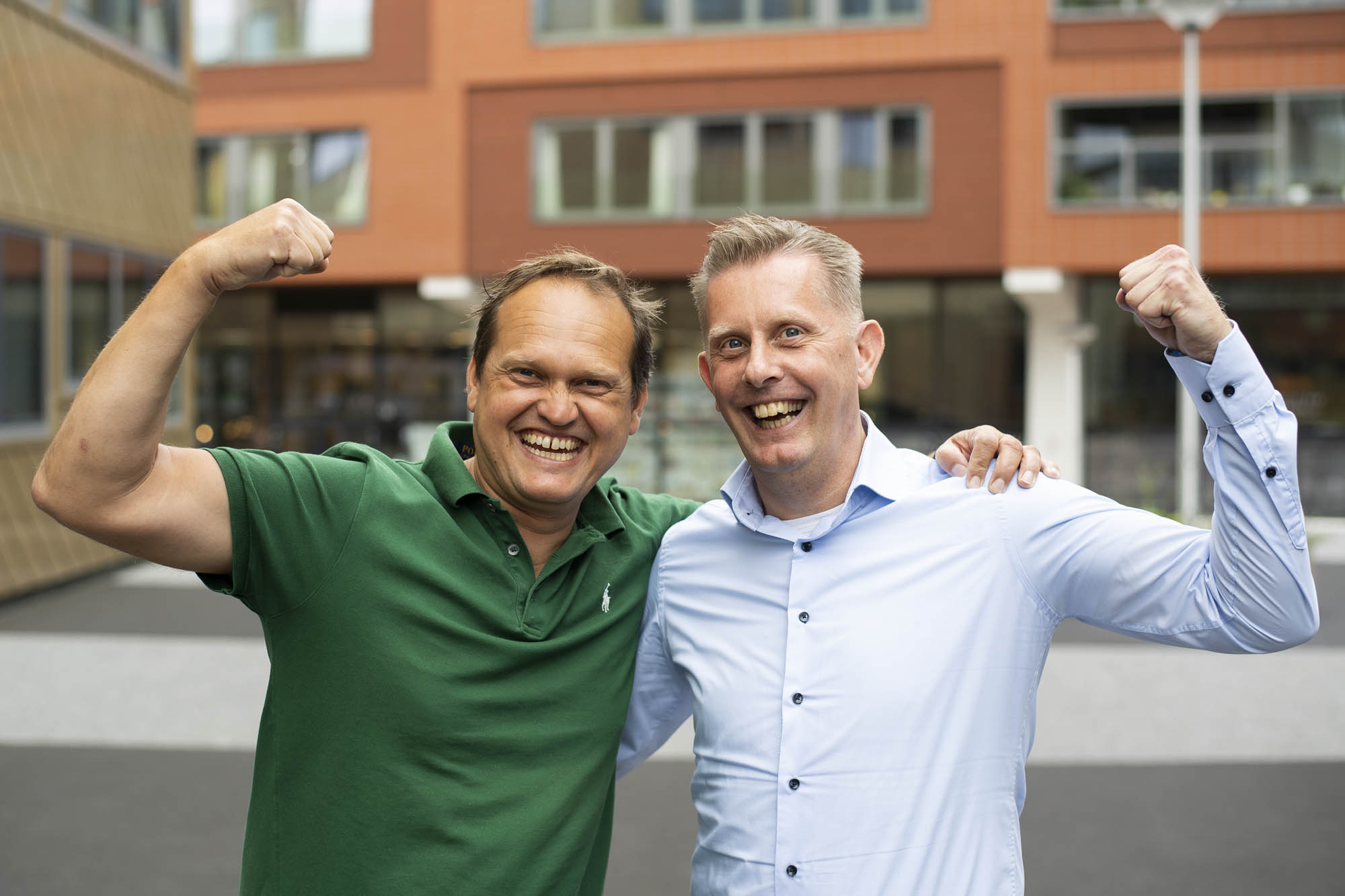Martijn Rademakers and Patrick Veling, founders of SoWorker